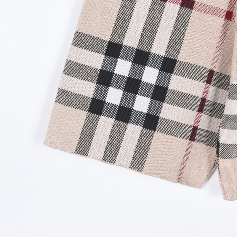 Burberry Check Khaki Shorts view