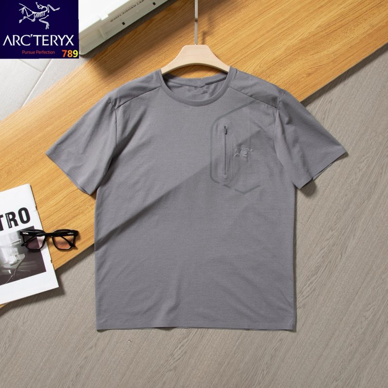 Arc'teryx Grey Ice-Silk Speed-Dry T-Shirt