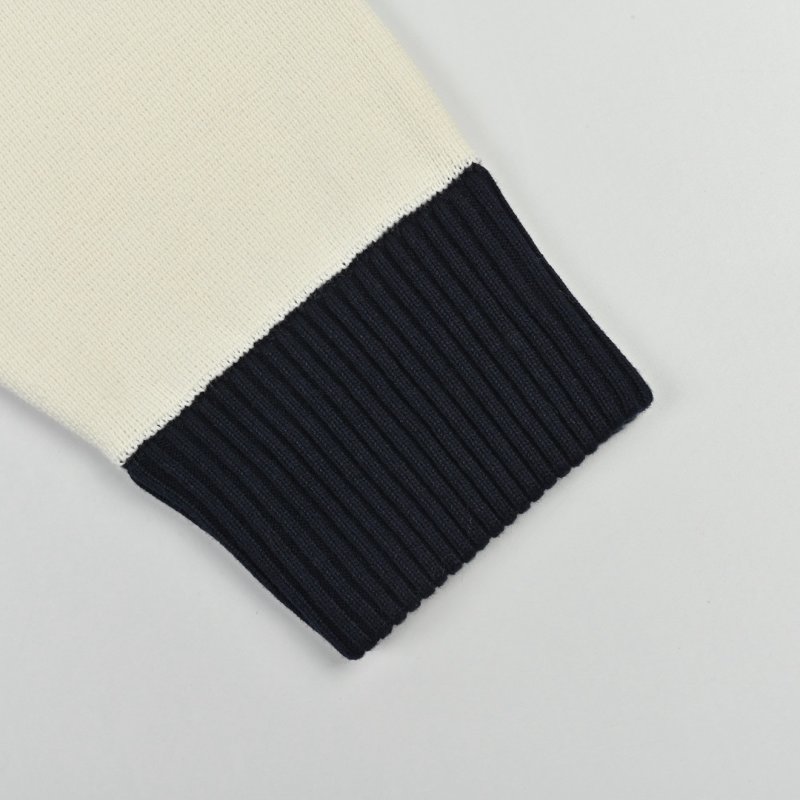 Louis Vuitton Monogram Stripe Zip Jacket Cream & Navy view