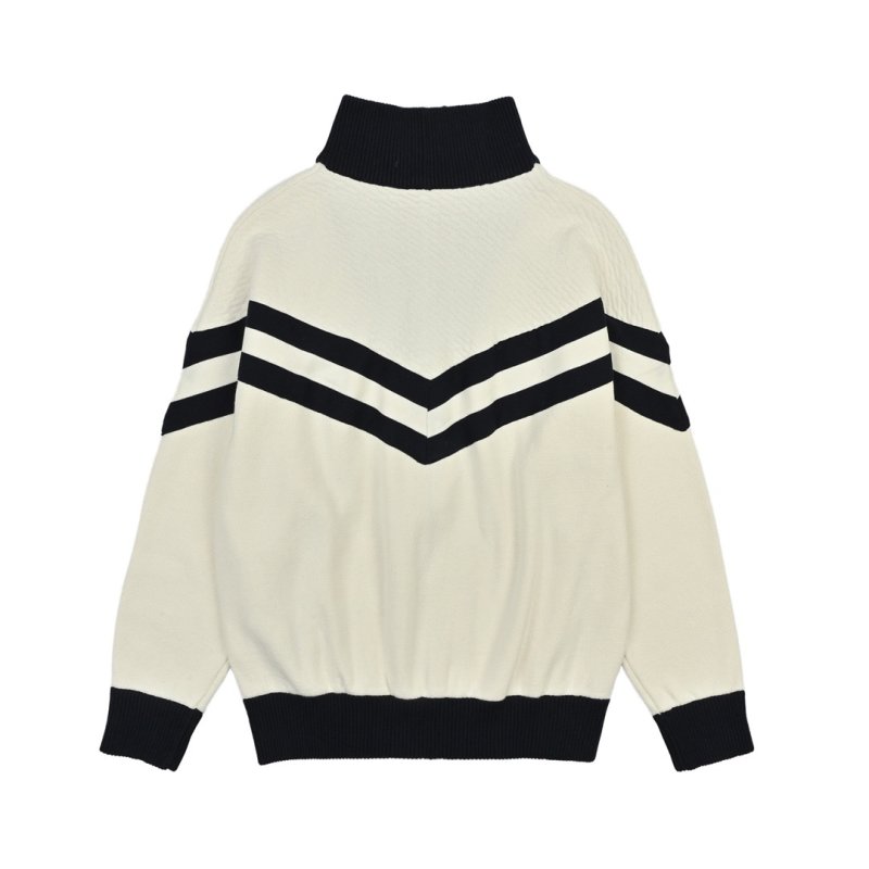 Louis Vuitton Monogram Stripe Zip Jacket Cream & Navy view