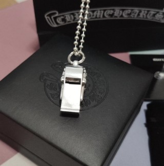 Chrome Hearts Silver Whistle Pendant Necklace view 2