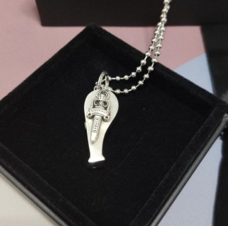 Chrome Hearts Silver Whistle Pendant Necklace view 7