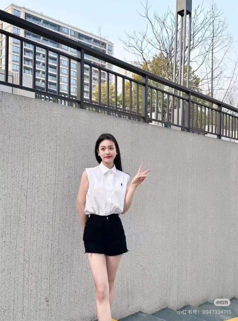 Essentials White Sleeveless Oxford Shirt