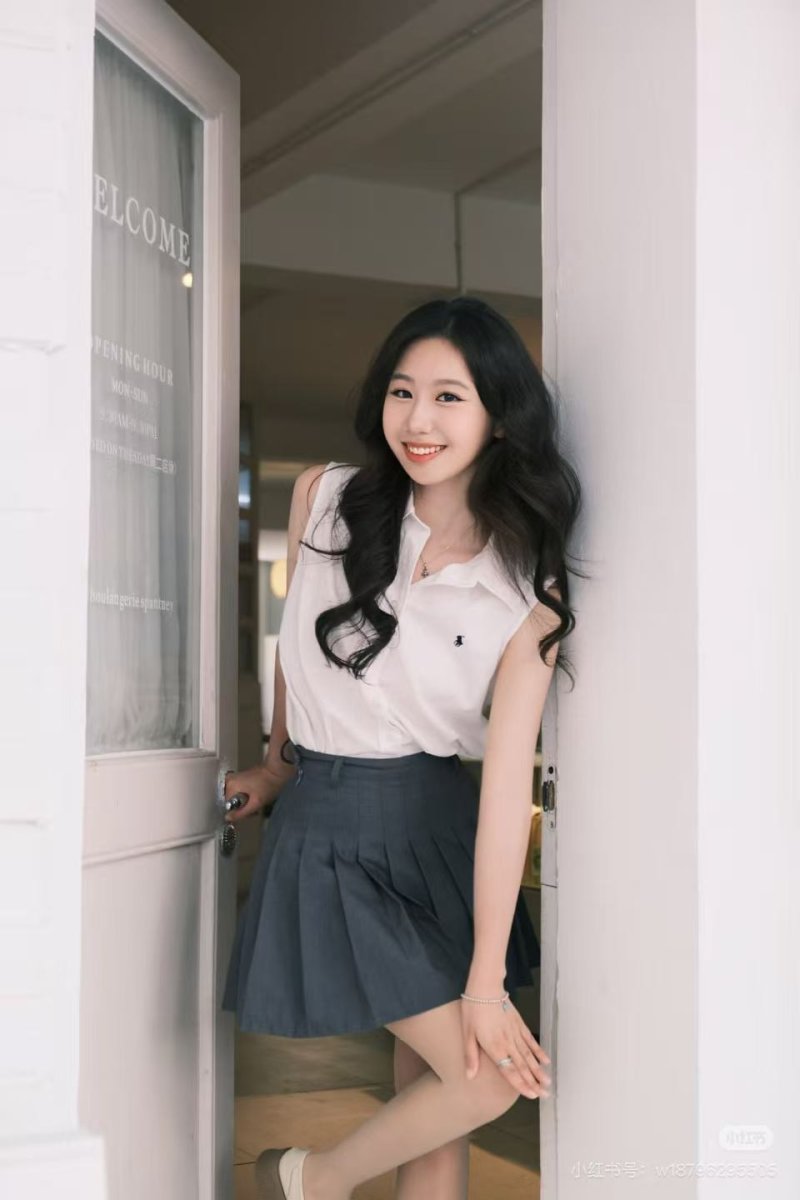 Essentials White Sleeveless Oxford Shirt view