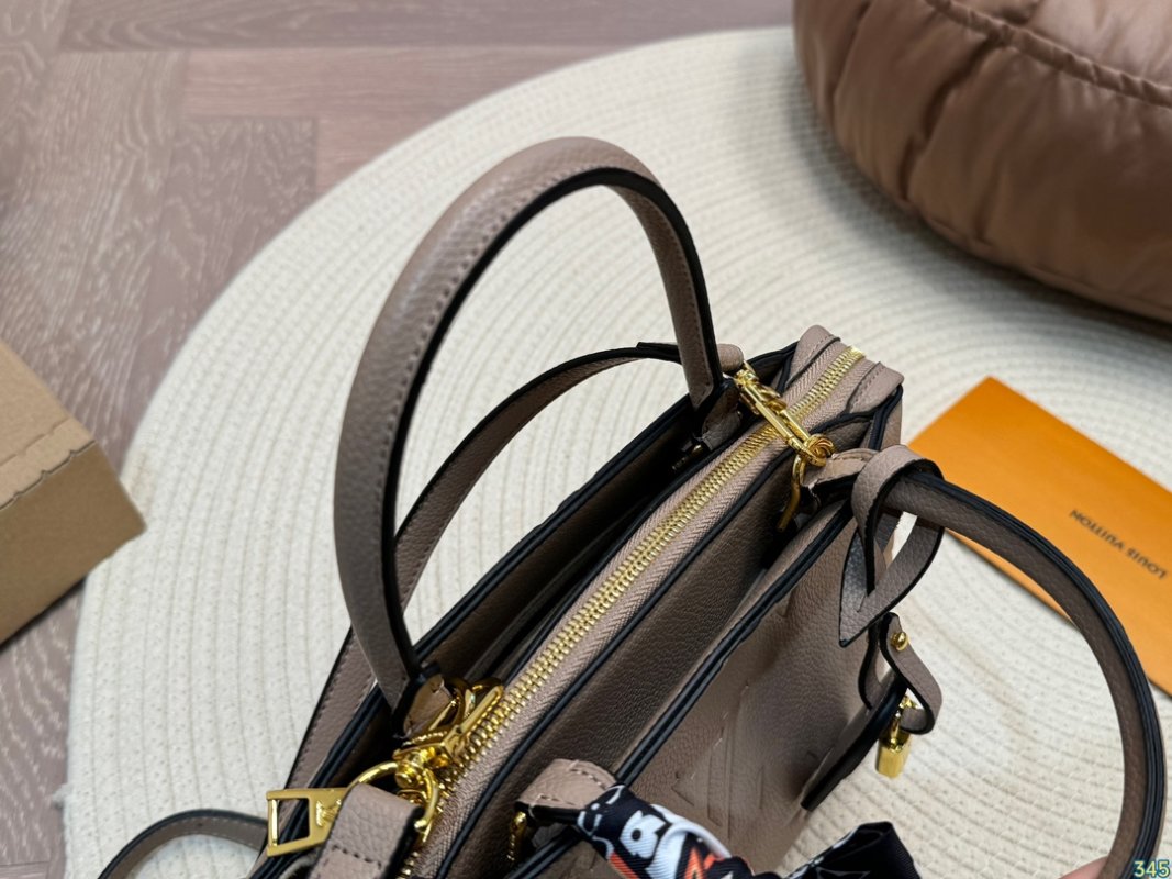 Louis Vuitton Montaigne Beige Monogram Tote Bag view