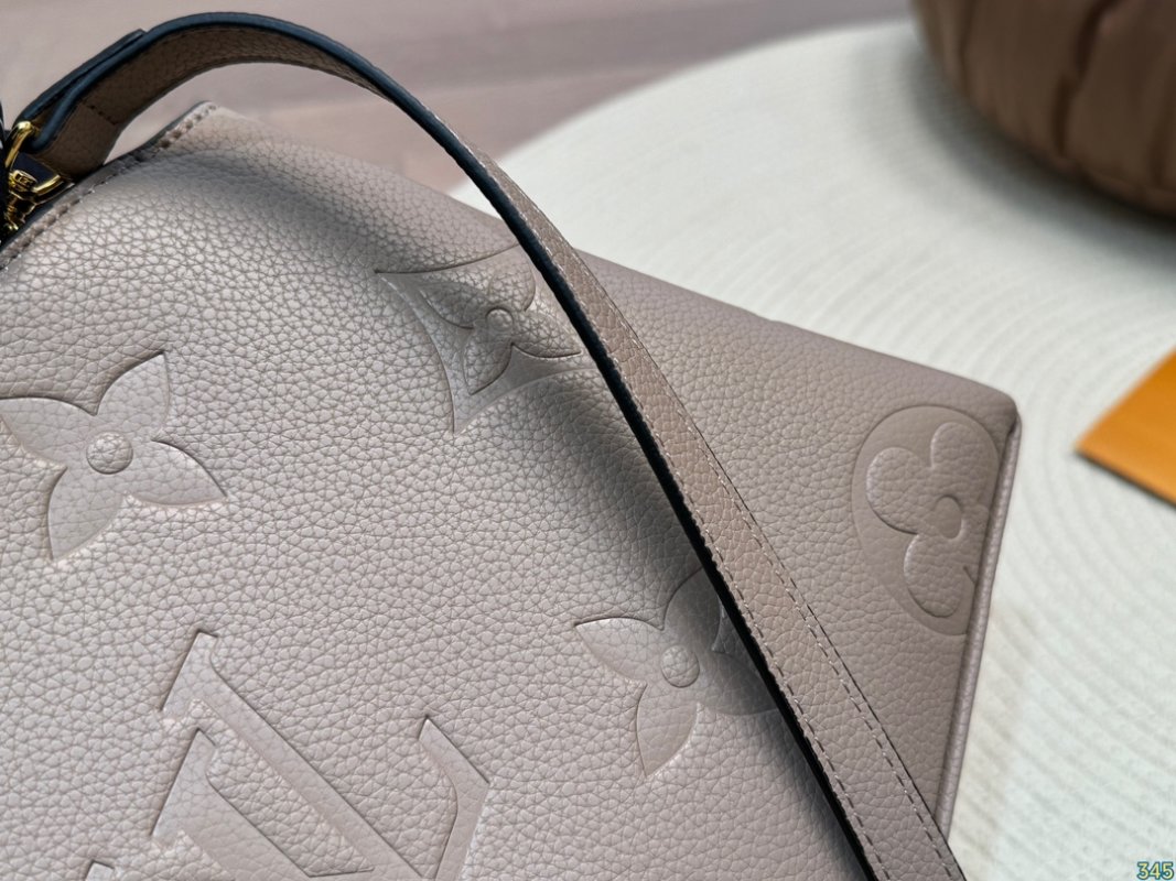 Louis Vuitton Montaigne Beige Monogram Tote Bag view