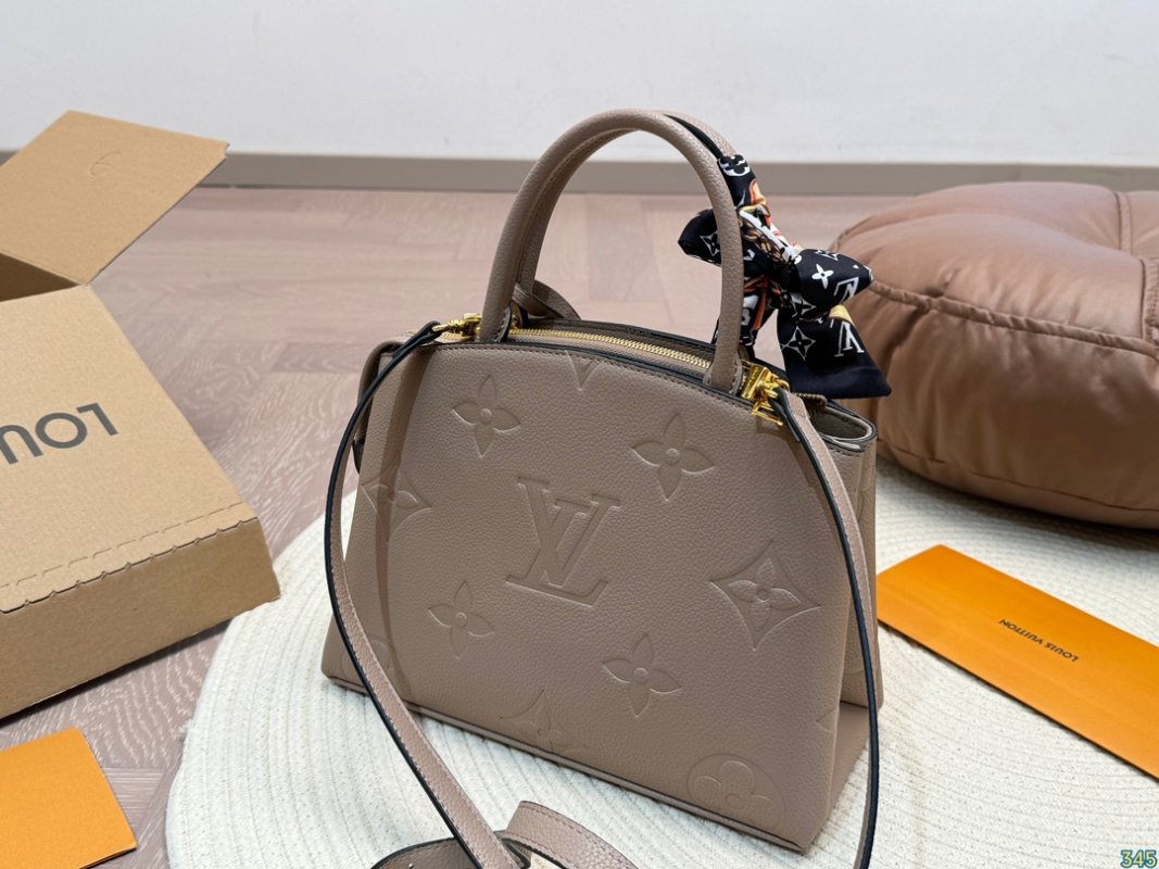 Louis Vuitton Montaigne Beige Monogram Tote Bag view