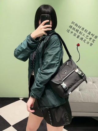 Prada Nylon Hooded Windbreaker Jacket Teal Green view 9