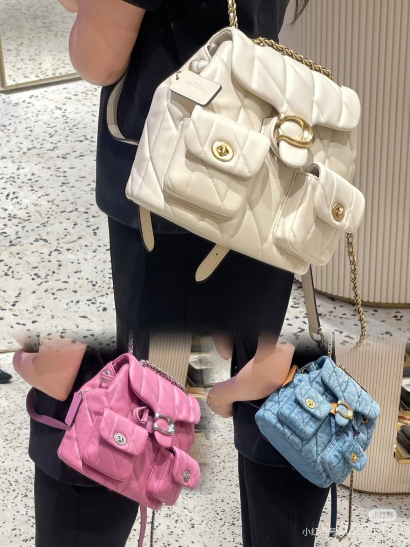 Chloe C Quilted Black Shoulder Bag view
