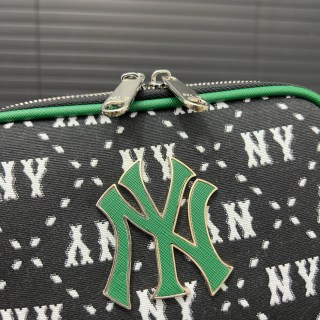 MLB NY Monogram Crossbody Camera Bag Black & Green view 6