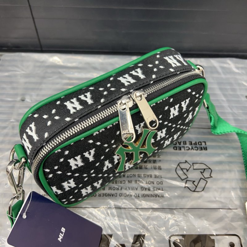 MLB NY Monogram Crossbody Camera Bag Black & Green view