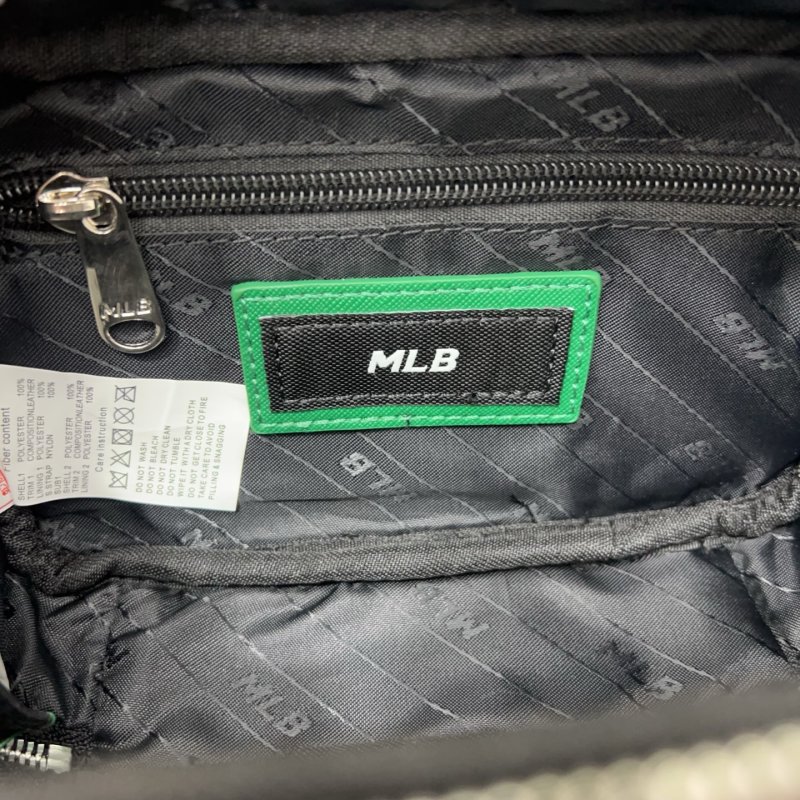 MLB NY Monogram Crossbody Camera Bag Black & Green view