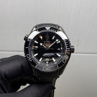 Omega Seamaster 600m GMT Black Dial Automatic Watch