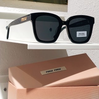 Miu Miu SMU 107Z Tortoiseshell Square Sunglasses view 4
