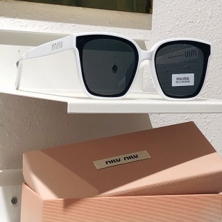 Miu Miu SMU 107Z Tortoiseshell Square Sunglasses view 5