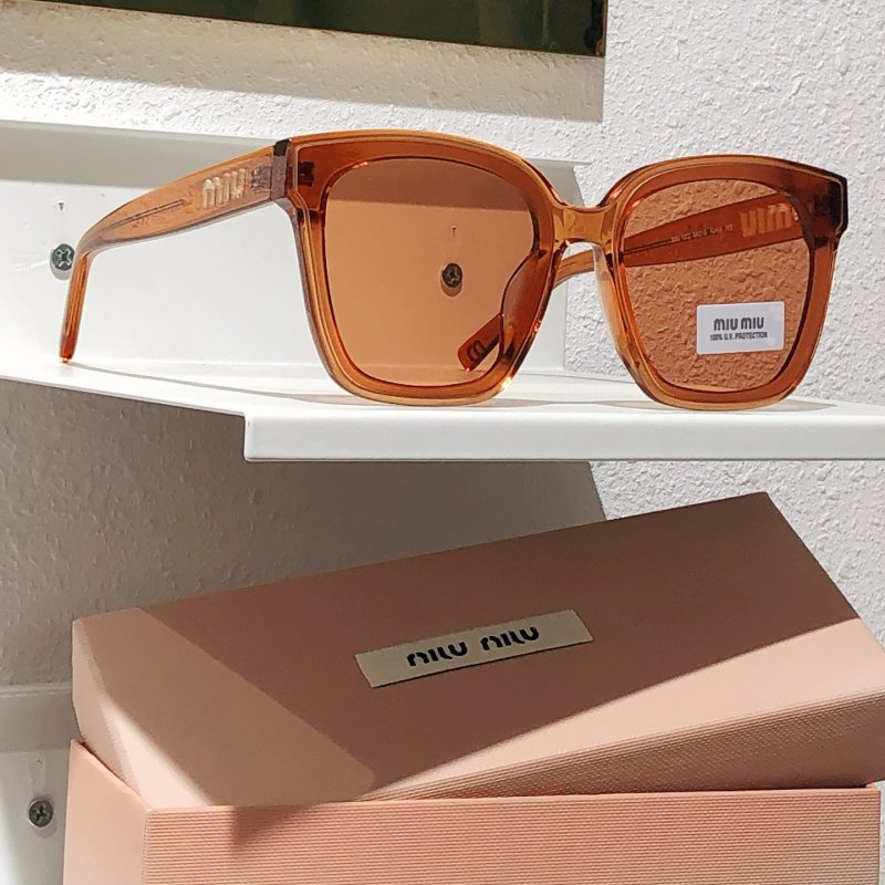Miu Miu SMU 107Z Tortoiseshell Square Sunglasses view