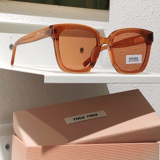 Miu Miu SMU 107Z Tortoiseshell Square Sunglasses view 6