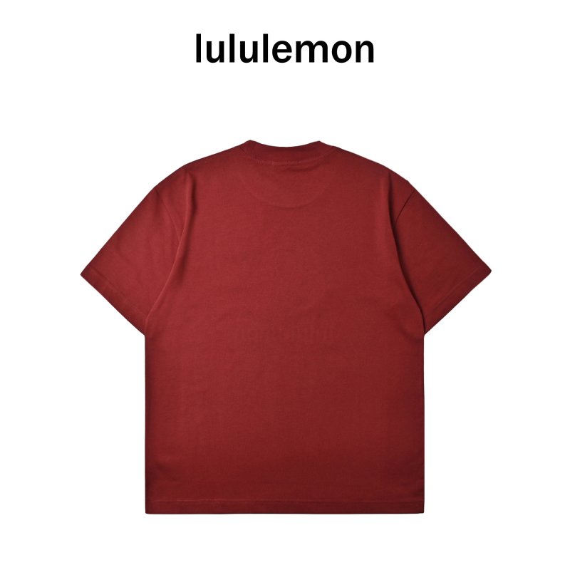 Lululemon Burgundy Logo T-Shirt view