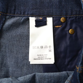Louis Vuitton Camouflage Denim Shorts - Navy view 10