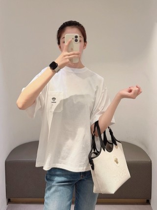 Versace White Logo T-Shirt view 8