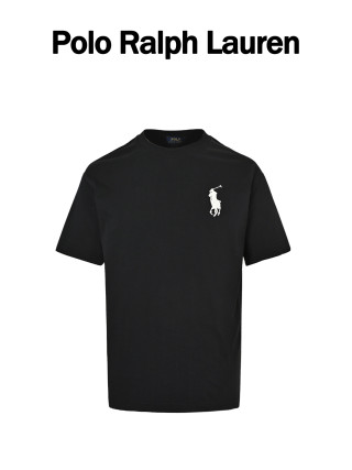 Polo Ralph Lauren Black Embroidered Logo T-Shirt