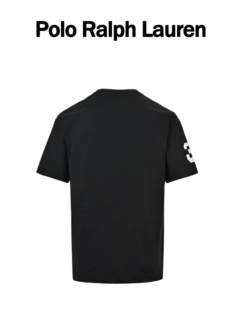 Polo Ralph Lauren Black Embroidered Logo T-Shirt view