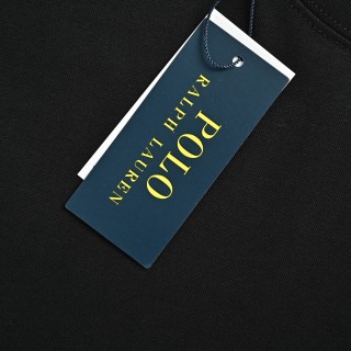 Polo Ralph Lauren Black Embroidered Logo T-Shirt view 7
