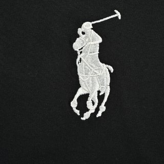 Polo Ralph Lauren Black Embroidered Logo T-Shirt view 9