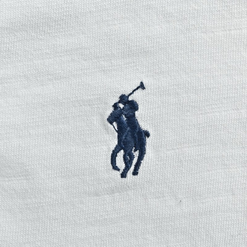 Polo Ralph Lauren White Long Sleeve Henley Shirt view