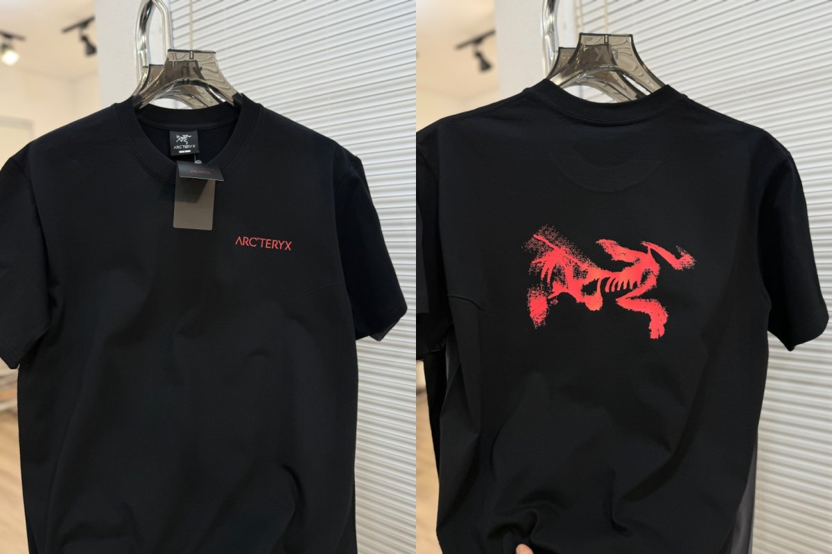 Arcteryx Bird Logo White Short Sleeve T-Shirt view