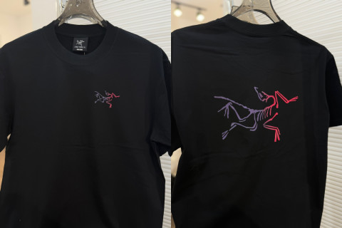 Arc'teryx Logo Print White T-Shirt view 7