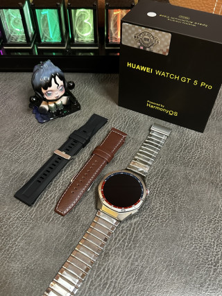 Huawei Watch GT5 Pro Silver Steel Smartwatch