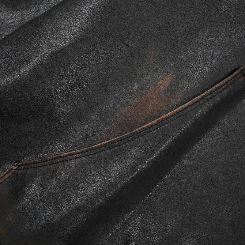 Black Oversized Hoodie with Embroidered Logo view