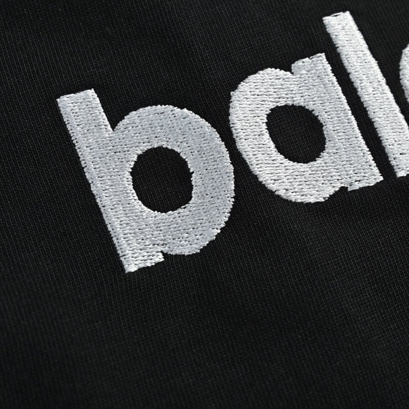 Balenciaga Logo Print Black T-Shirt view