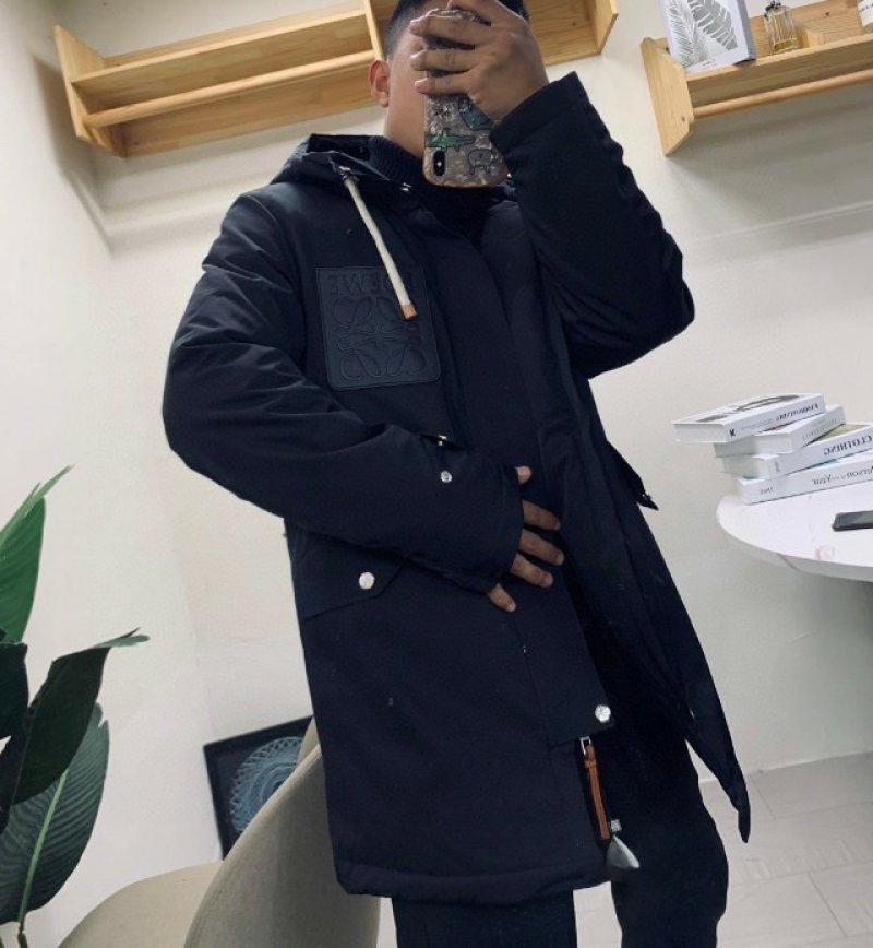 Stone Island Black Down Puffer Jacket