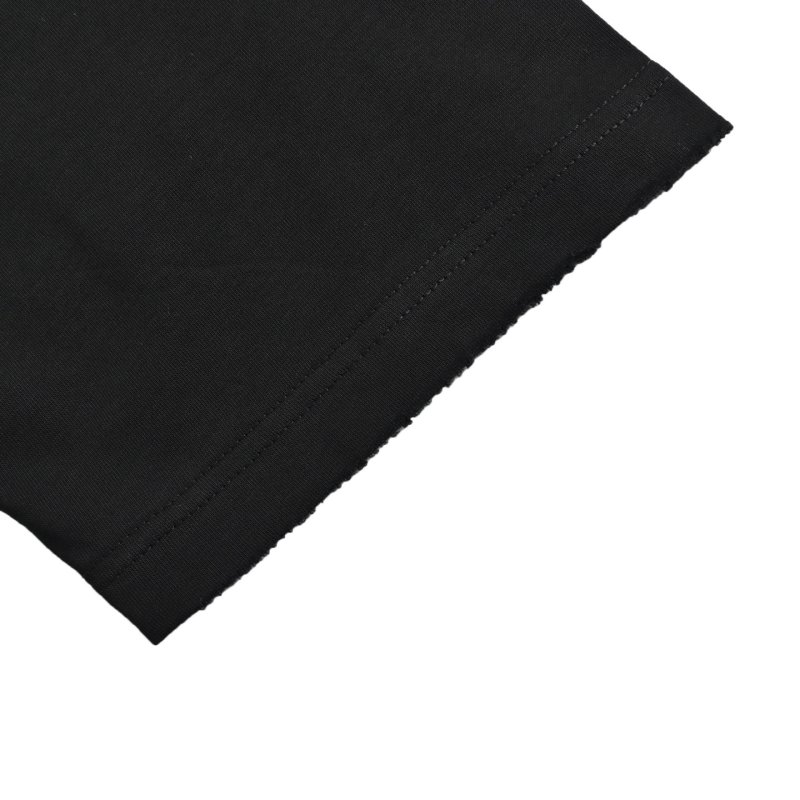 Essentials Black Oversized Graphic T-Shirt view