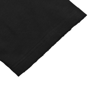 Essentials Black Oversized Graphic T-Shirt view 8