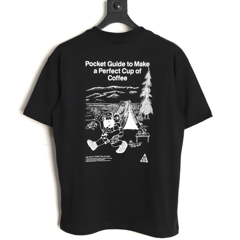 Black Coffee Pocket Guide T-Shirt view