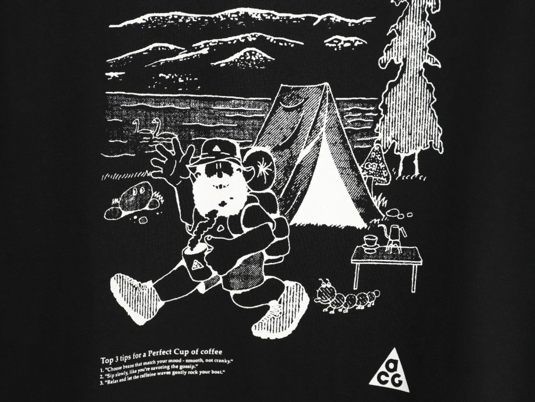 Black Coffee Pocket Guide T-Shirt view