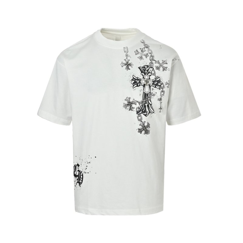 Chrome Hearts Cross Floral White T-Shirt view