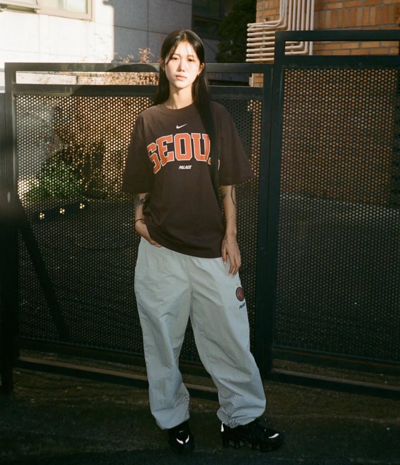 Palace Seoul Graphic T-Shirt Charcoal view