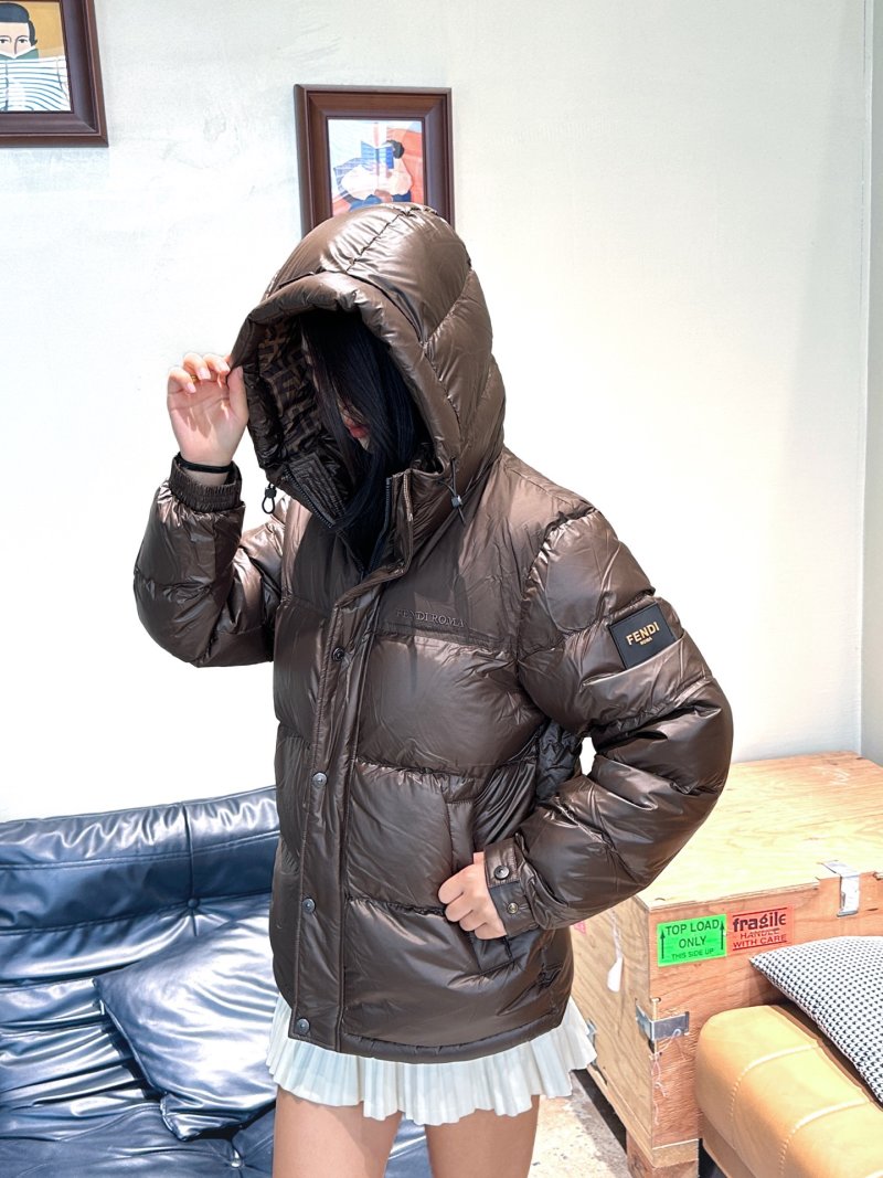 Black Puffer Down Jacket view