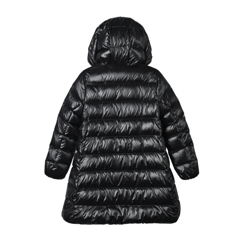 Black Puffer Down Jacket Women's Winter Coat view