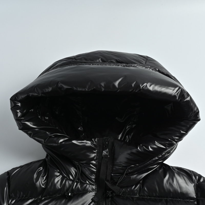 Black Puffer Down Jacket Women's Winter Coat view