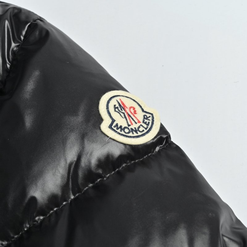 Black Puffer Down Jacket Women's Winter Coat view