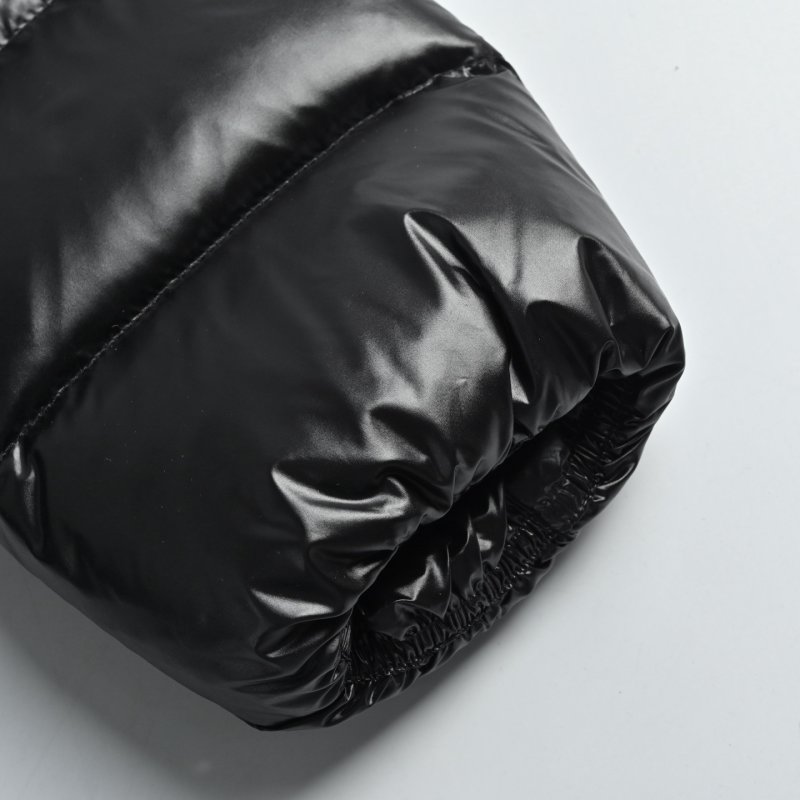 Black Puffer Down Jacket Women's Winter Coat view