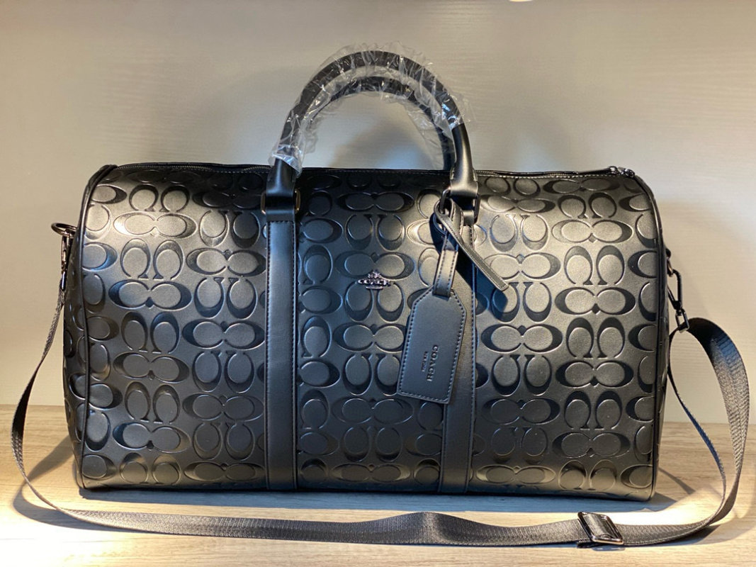 Coach Signature Black Travel Duffel Bag