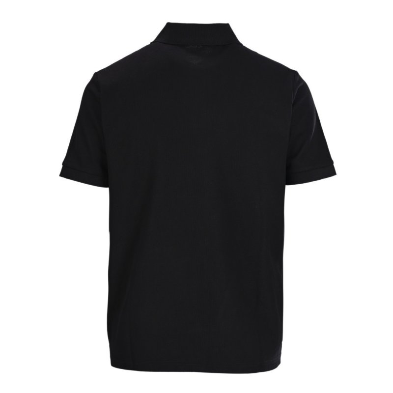 Black Short Sleeve Polo Shirt view