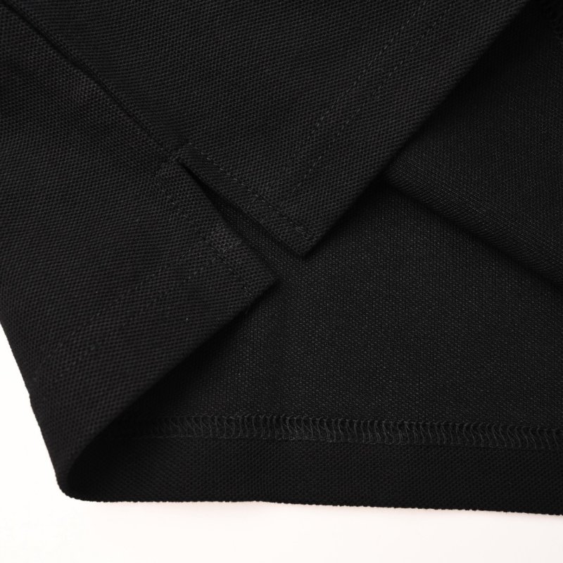 Black Short Sleeve Polo Shirt view
