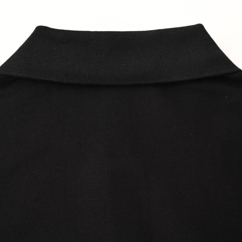 Black Short Sleeve Polo Shirt view
